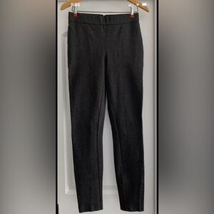J.Crew Pixie Pant in Stretch Ponte Women’s Size Small Tall Charcoal Gray